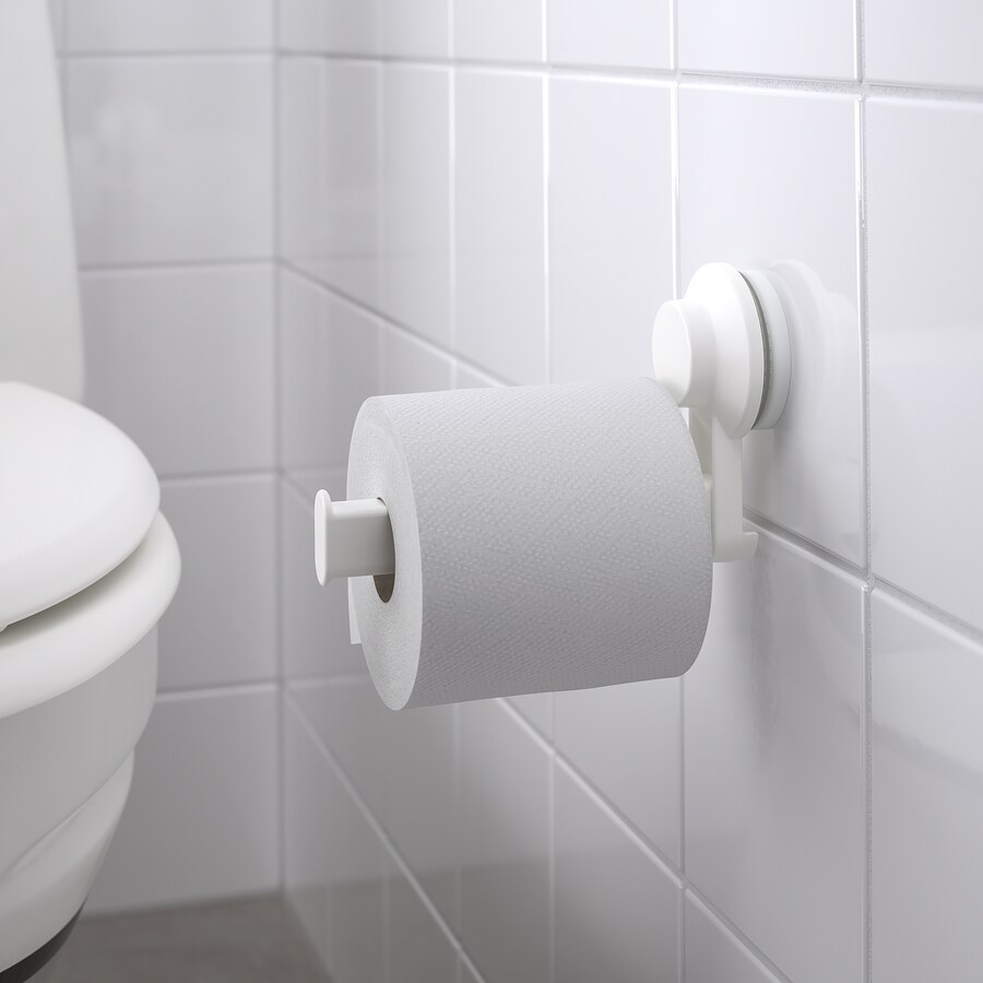 Ikea, support porte-rouleau WC TISKEN à ventouse