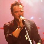 Le chanteur David Hallyday